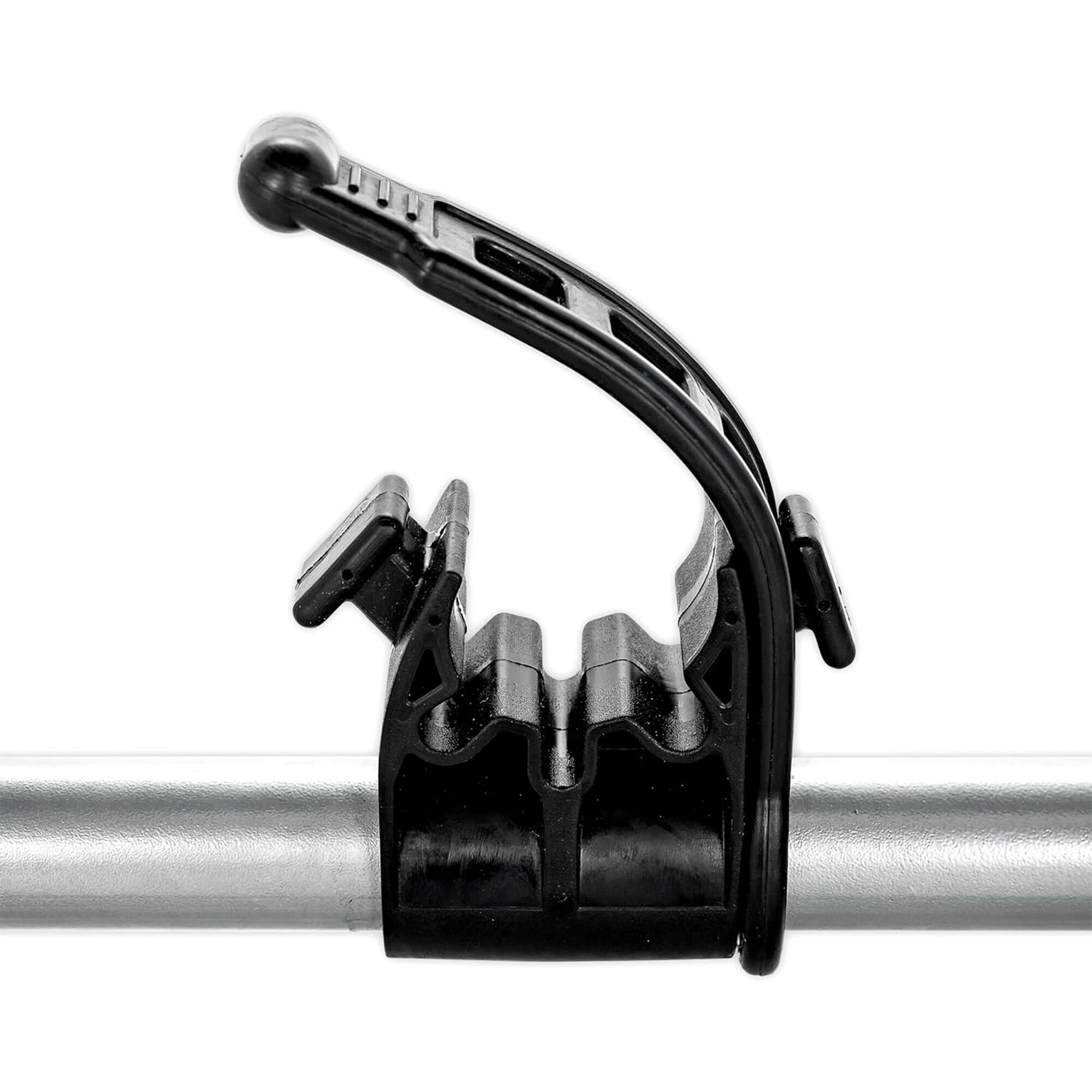 Alt View 2. Camco - Camco RV Ladder Mount Bike Rack, Up to 2 Bikes, Foldable, 60 lb Capacity,  Black - Black.