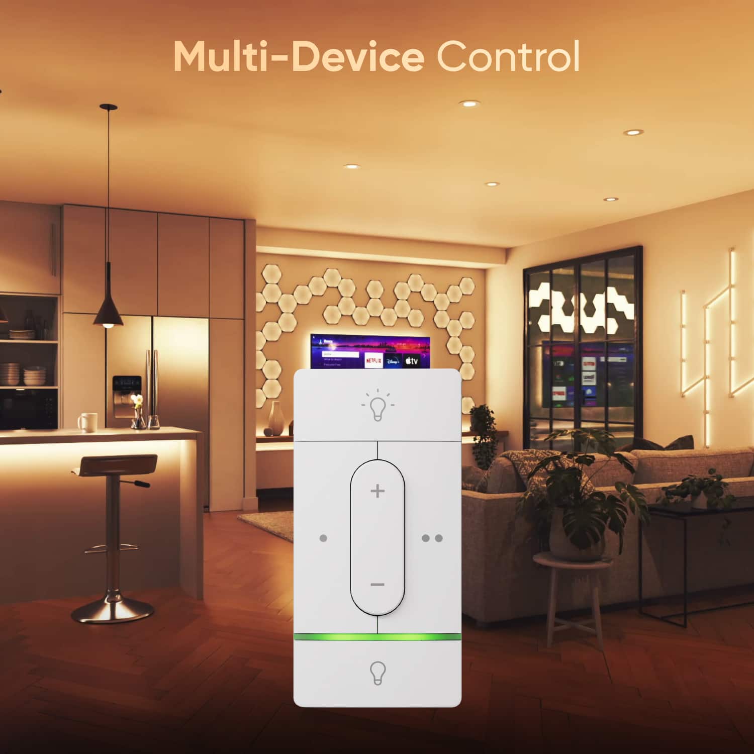 Multi-Device Control - TV, AUN + -