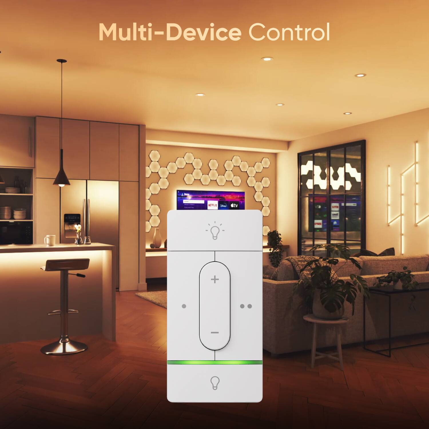 Multi-Device Control - TV, AUN + -