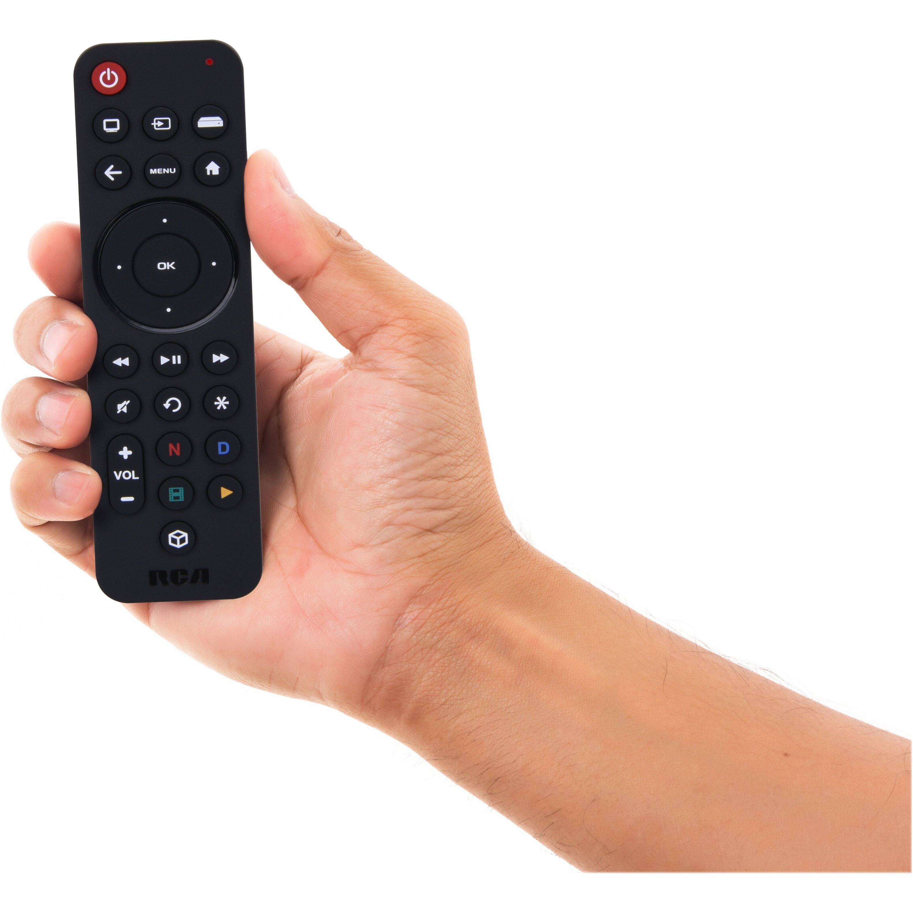 Alt View 16. RCA - Rechargeable 3-Device Universal Remote - Black.