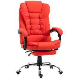 Homcom - Office Chair - Red