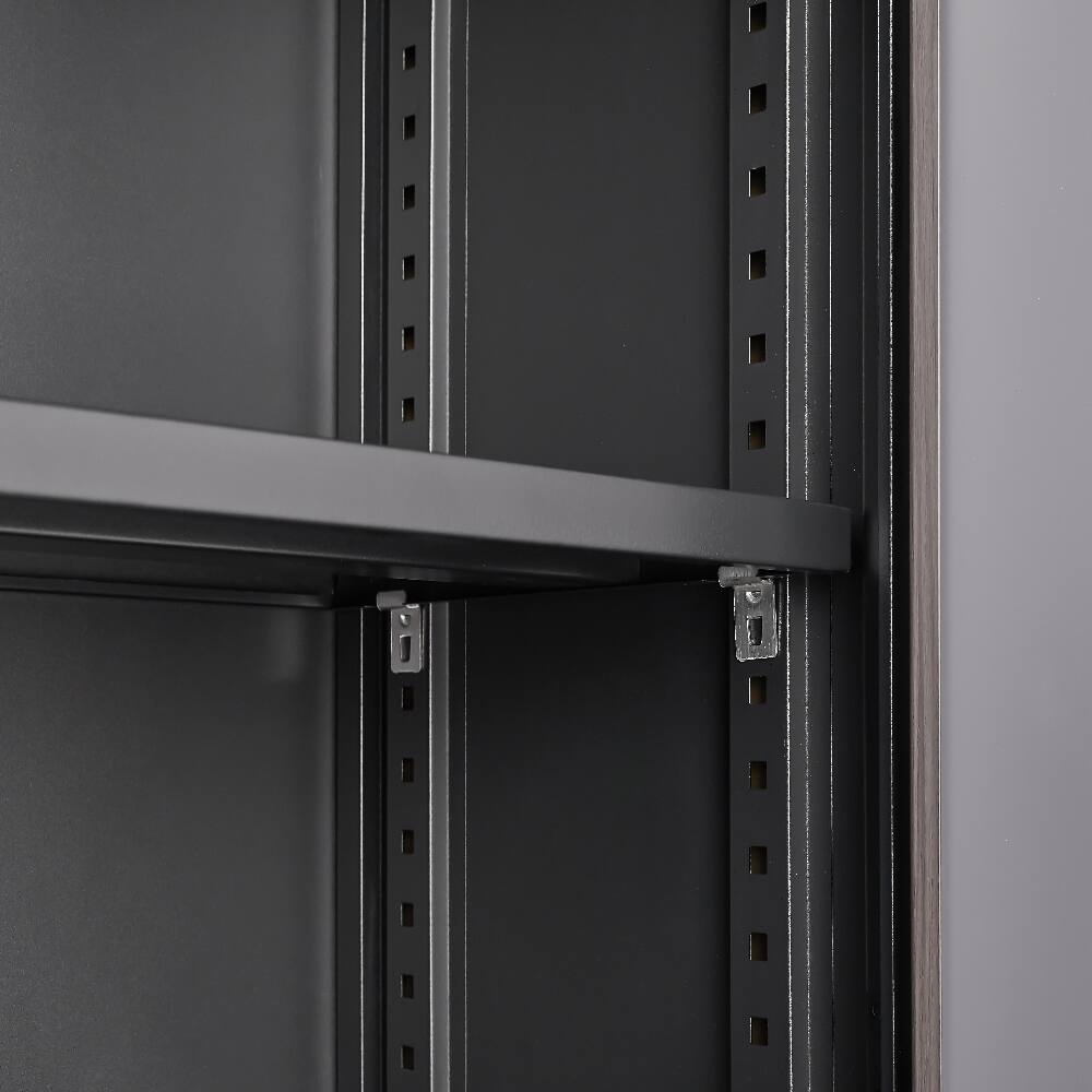 Alt View 6. Loheer - Loheer Metal Storage Cabinet Folding Filing Cabinet with Lock.