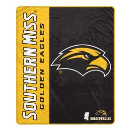 Pegasus - Southern Miss Golden Eagles 50" x 60" Endzone Ultra Soft Throw Blanket - Multicolor