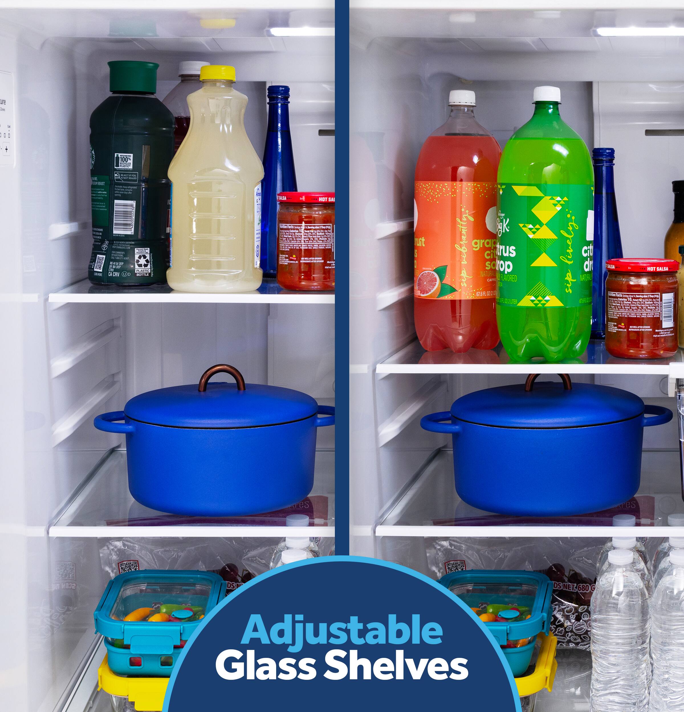 Adjustable Glass Shelves
