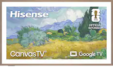 Hisense GO FIFA OFFICIAL SPONSOR CanvasTV Google TV