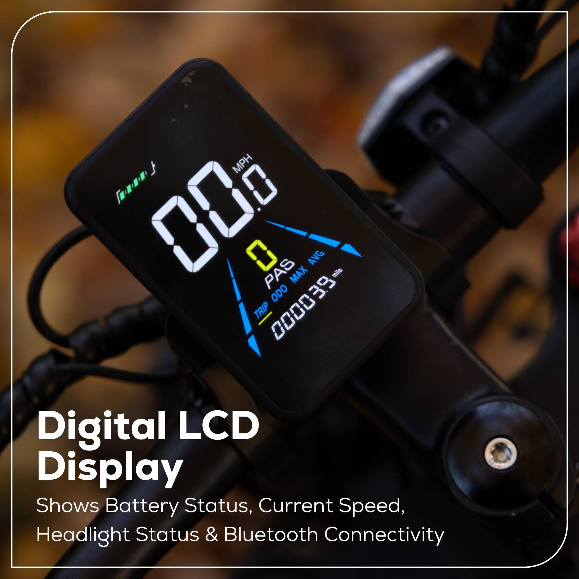 Alt View 1. Greenworks - Greenworks 60V 20" Fat Tire Bike for Adults, Off-Road Adventure Full Suspension (No Battery) - Green.