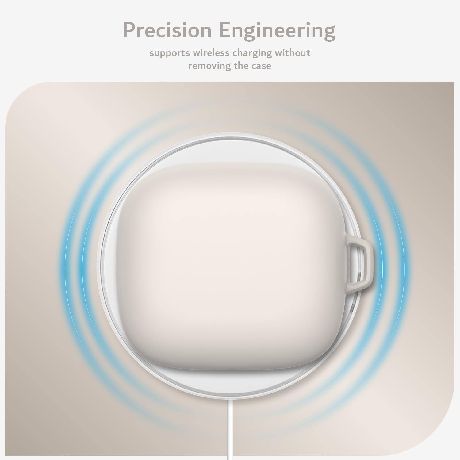 Precision Engineering supports wireless charging without removing the case