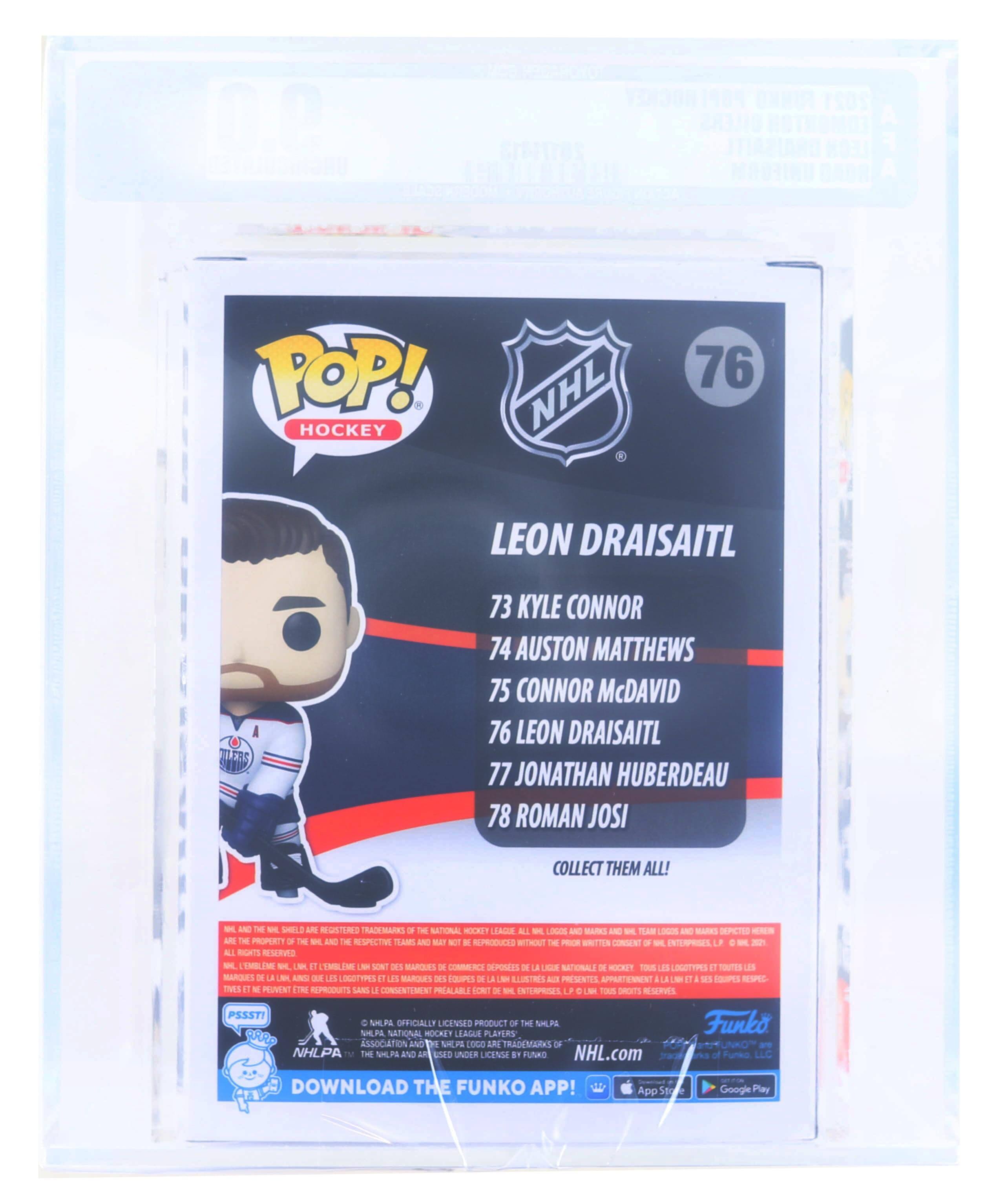0.0 EU ONO E430N 184 INIIOS 2021 SAT! HOCKEY NHL 76 LEON DRAISAITL 73 KYLE CONNOR 74 AUSTON MATTHEWS 75 CONNOR MCDAVID 76 LEON DRAISAITL 77 JONATHAN HUBERDEAU 78 ROMAN JOSI COLLECT THEM ALL! - AND THE - SMELS AND USTIRED TRADUMARKS - THE NATIONAL HOCKEY LEAGUE - AND MARKS AC - THE LOGOS AND HRS DEPICTED C A T PROPERTY - THE D AND RESPECTIVE FLAMS - NOT TO BE REPRODUCED WITHOUT - PERMISSION CONSENT - IL RIGHTS RESERVED - FUNKO POP! - NATIONAL OFFICIALLY LICENSED LEAGUE PRODUCT PLAYERS OF THE NHL POP! - NHLPA THE SHLPS AND TRADEMARKS NHLPA THE NHL.COM - UNDER LICENSA BY FUNKO POP! - NHL.COM - ALL RIGHTS RESERVED - FUNKO POP! - NHL.COM - NHL.COM - NHL.COM - NHL.COM - NHL.COM - NHL.COM