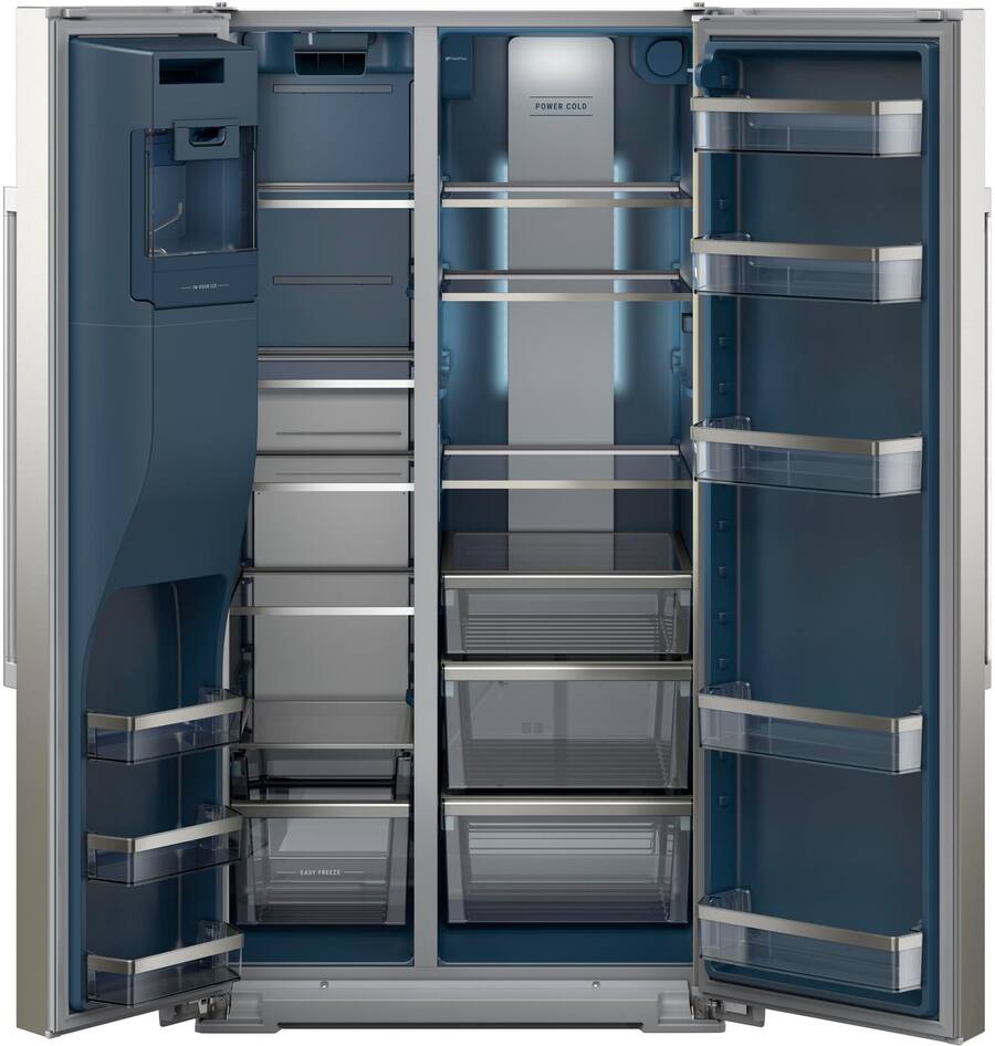 Maytag 20.85 cu. ft. Counter Depth Side by Side Refrigerator with Maytag 20.85 cu. ft. Counter Depth Side by Side Refrigerator with