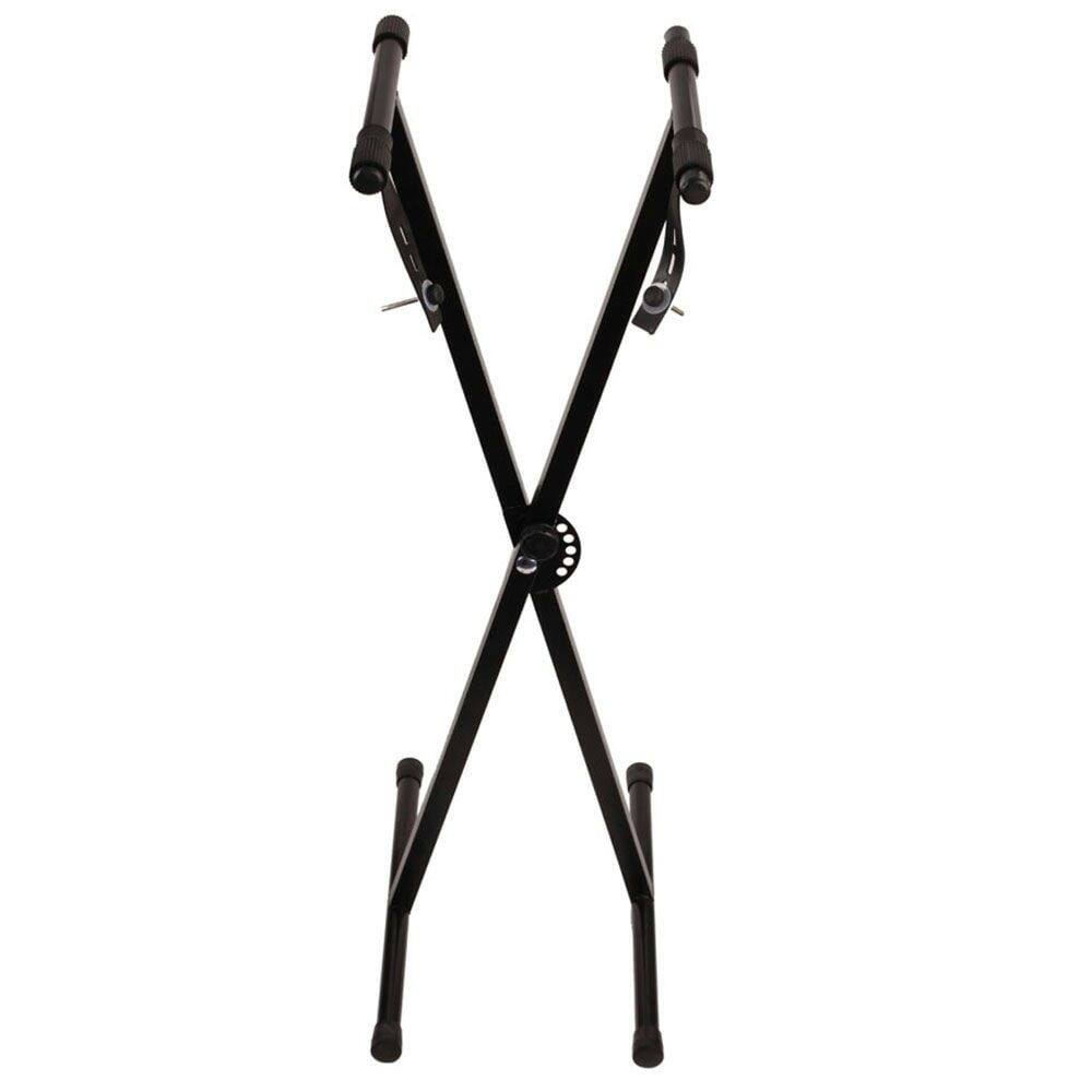 Alt View 8. Kadyn - Kadyn XType Keyboard Support Stand, Adjustable Folding Music Instrument Stool Seat Black, For Concert Halls, Black - Black.