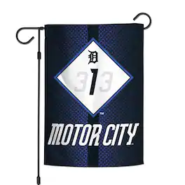 WinCraft - Detroit Tigers 2024 City Connect 12'' x 18'' Double-Sided Garden Flag - Multicolor