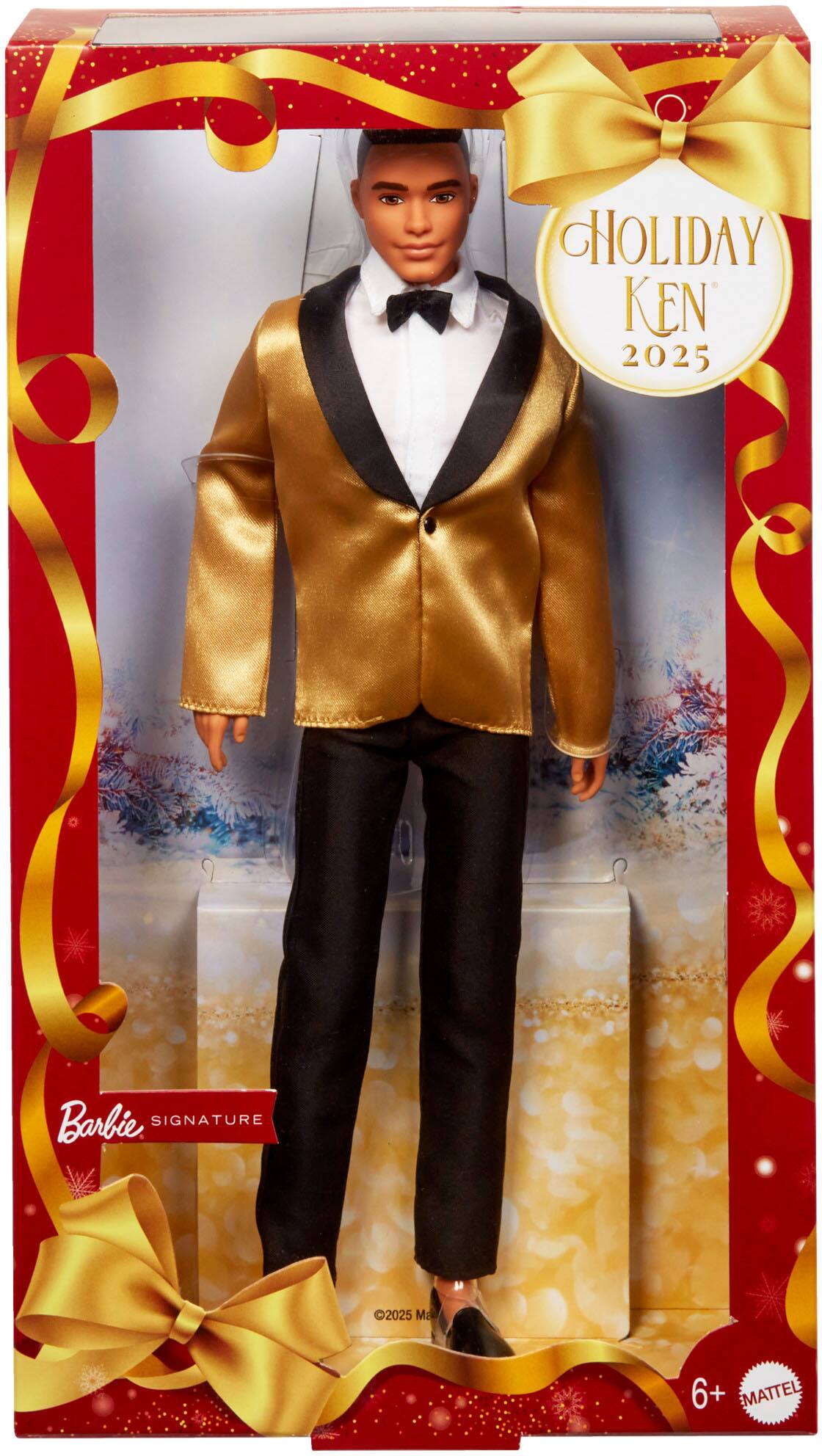 HOLIDAY KEN 2025  
Barbie SIGNATURE  
©2023 MATTEL  
6+