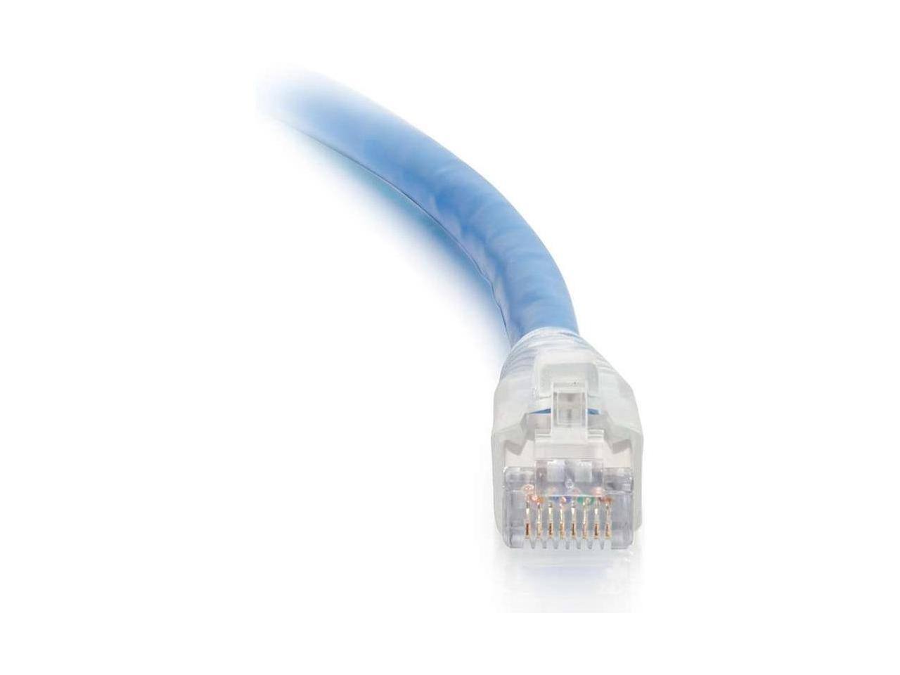 Alt View 1. Cables to Go - C2G 43173 HDBaseT Certified Cat6a Cable with Discontinuous Shielding, Plenum CMP-Rated, Blue (75 Feet, 22.86 Meters).
