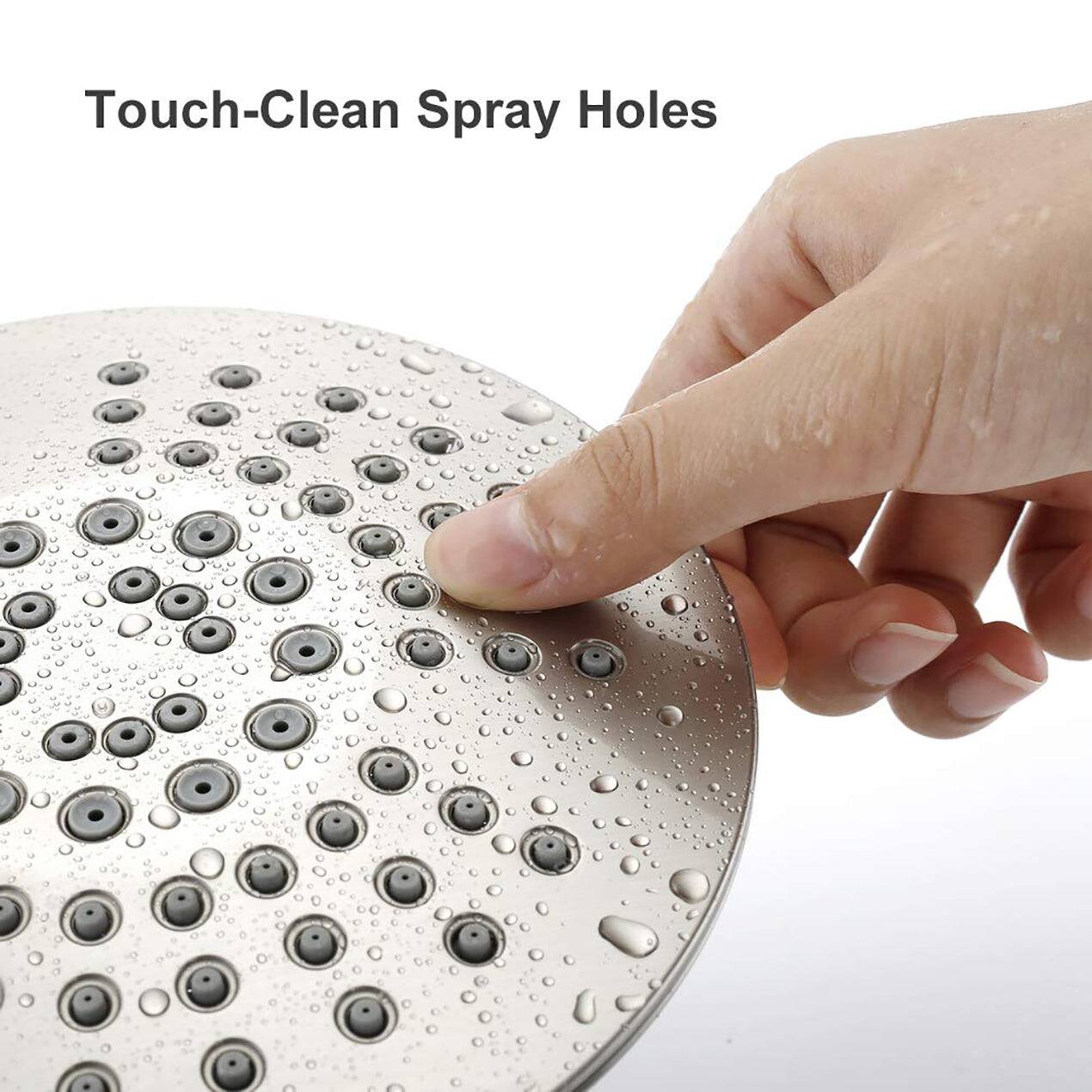 Touch-Clean Spray Holes