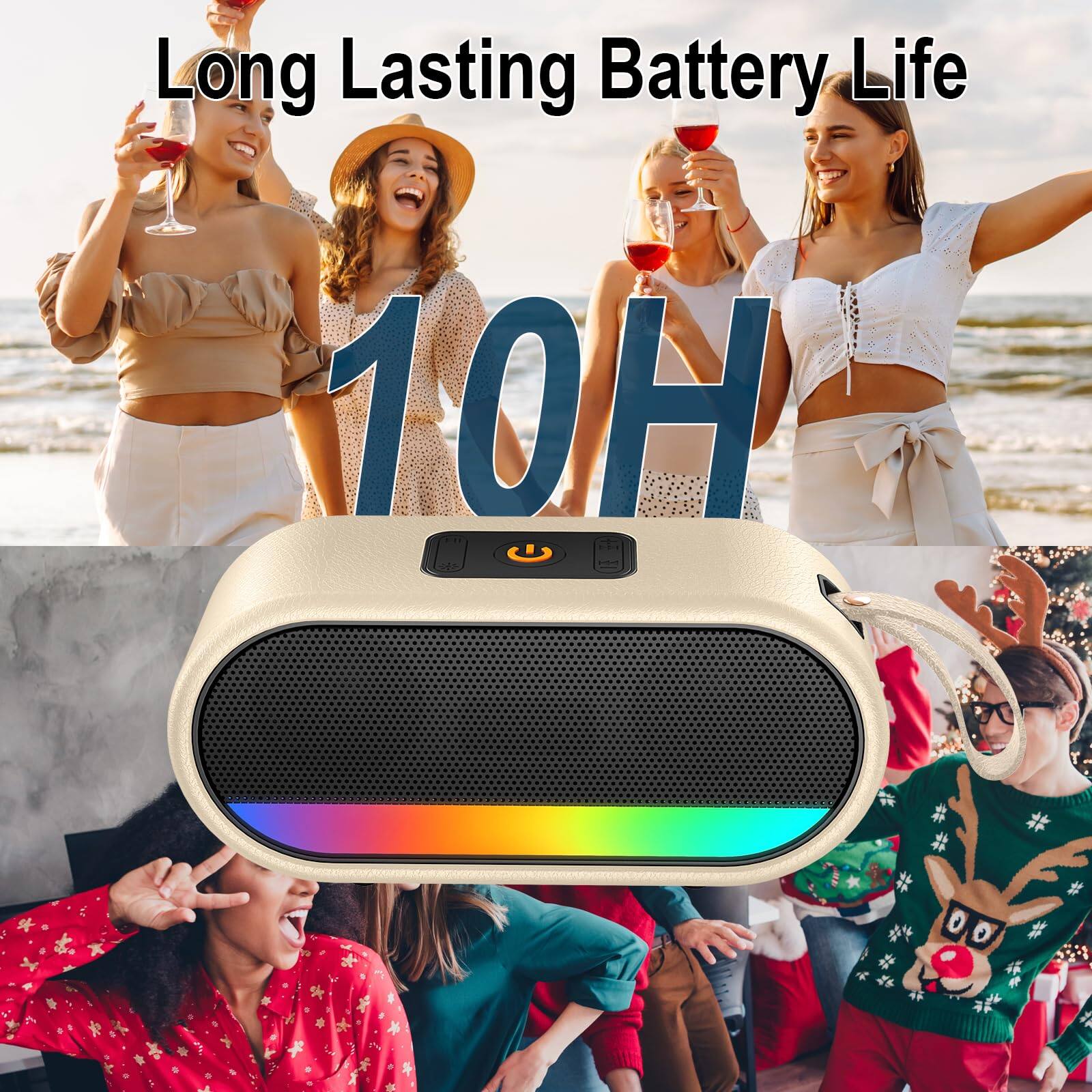 Long Lasting Battery Life  
10H