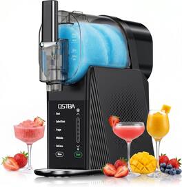 OSTBA - Slushie Machine-88oz Slushy Machine for Home, Frozen Drink Maker, No Ice Needed - Black