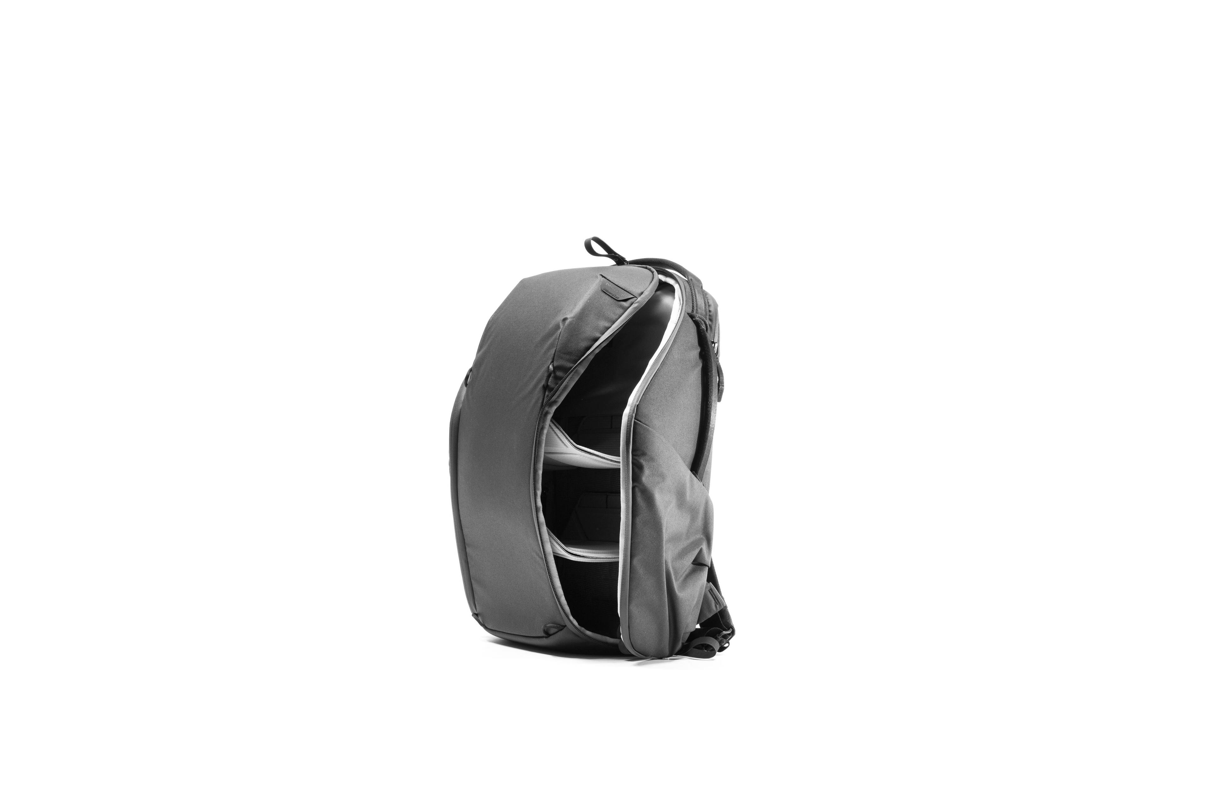 Alt View 13. Peak Design - Everyday Backpack 20L Zip - Black.