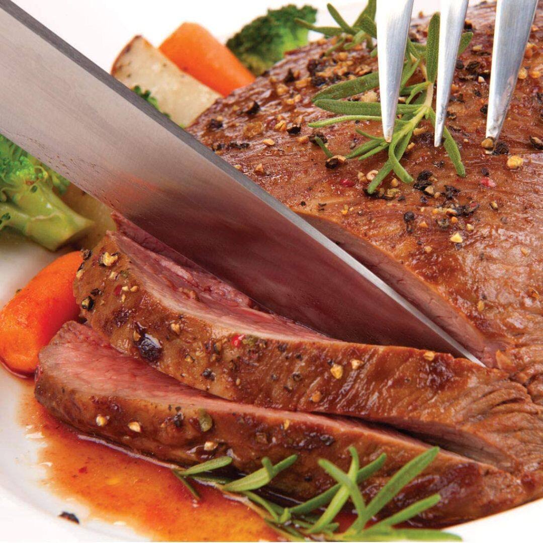 Back. Home It - Chef Knife 8 Inch – Professional Kitchen Knife High Carbon Stainless Steel, Sharp Cutting Knife with Ergonomic Handle - Silver.