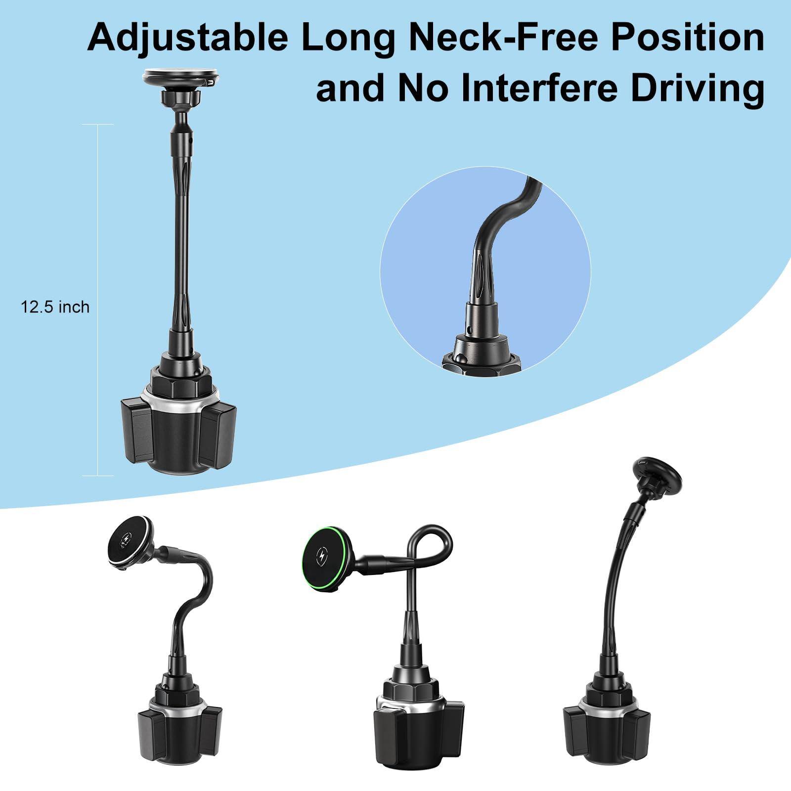 Adjustable Long Neck-Free Position and No Interfere Driving

12.5 inch