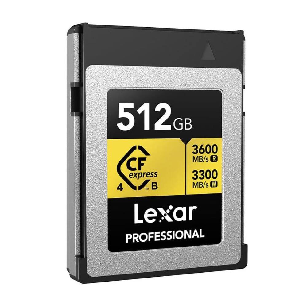 512GB 3600 MB/s R 3300 MB/s W CFexpress 4 Lexar PROFESSIONAL