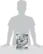 The image shows a man's shadow on a white background. The shadow is standing next to a Pokemon binder, which is 12.75 inches (32.4 cm) tall. The binder is designed to hold Pokemon cards and is part of the Pokemon TCG collection.