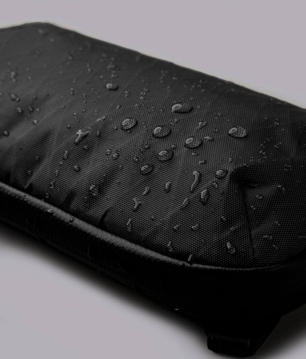 Alt View 5. ALPAKA - Flight Pouch Passport Holder for Travel, Passport Wallet for Men, Phone Crossbody Bag - Black X-Pac VX42.