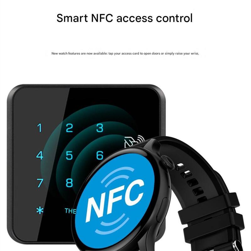 Smart NFC access control

New watch features are now available: tap your access card to open doors or simply raise your wrist.