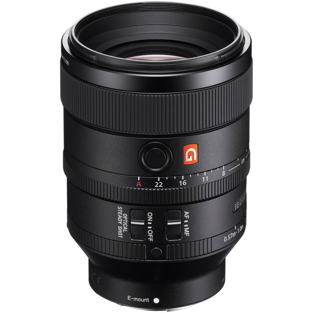 STEADY SHOT  
OPTICAL  
A  
22 ON | OFF  
16 AF - MF  
11  
8  
FE2.3 1.0m 0.57m  
E-mount