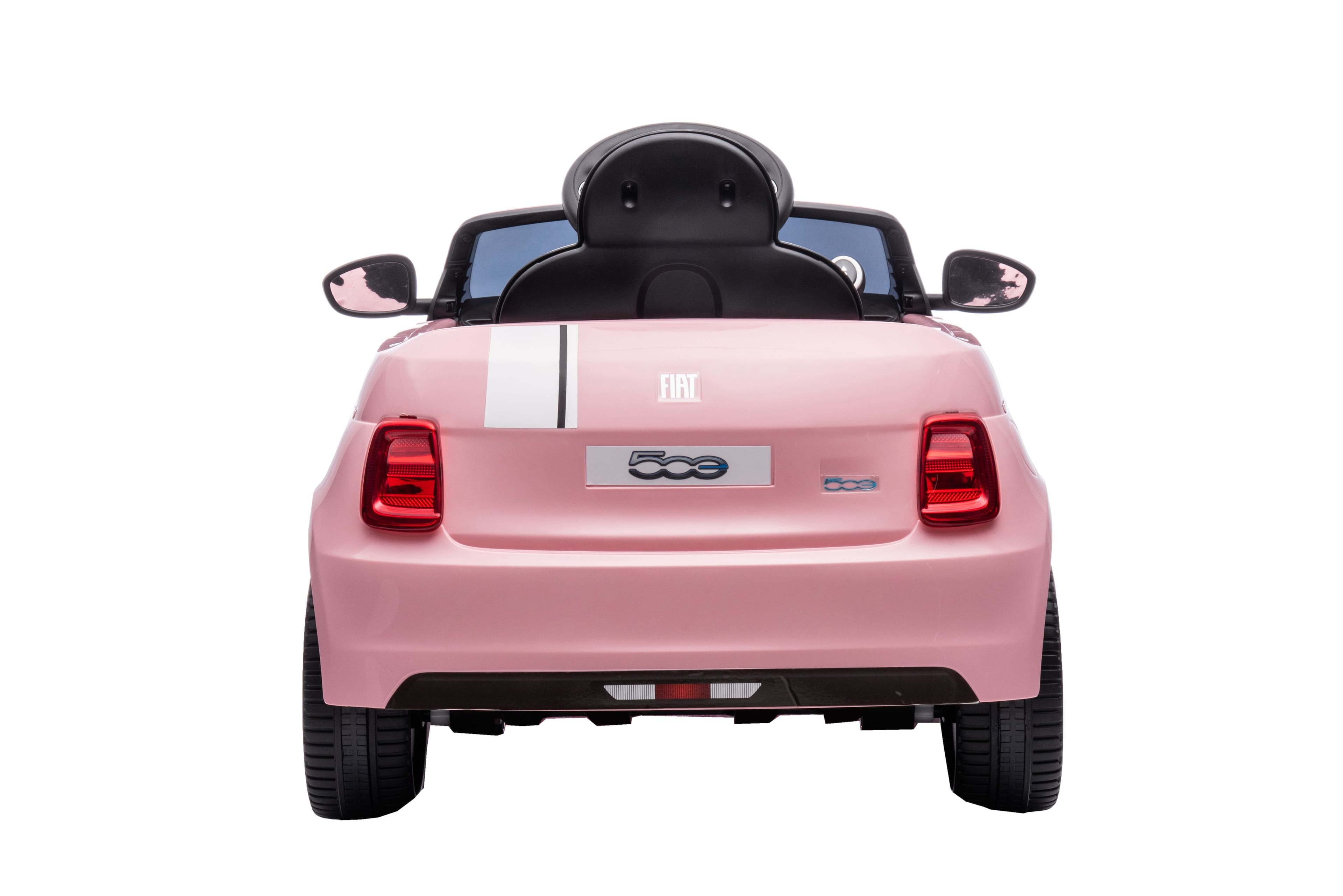 Best Ride On Cars - Fiat 500 12V Ride-On Car - Pink