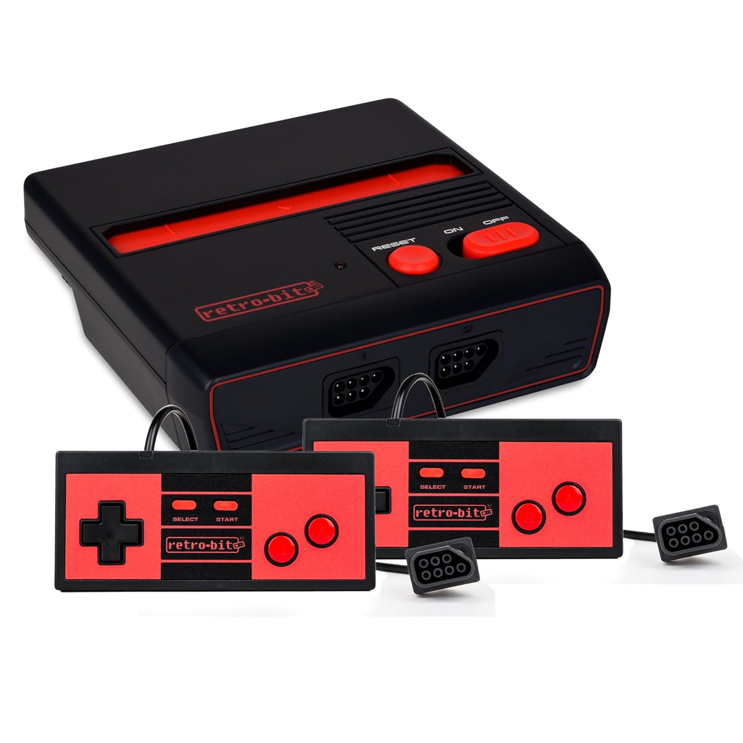 - ON OFF
- RESET
- SELECT
- START
- retro-bit
- retro-bit