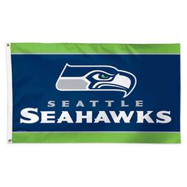 WinCraft - Seattle Seahawks 3' x 5' Single-Sided Deluxe Flag - Multicolor
