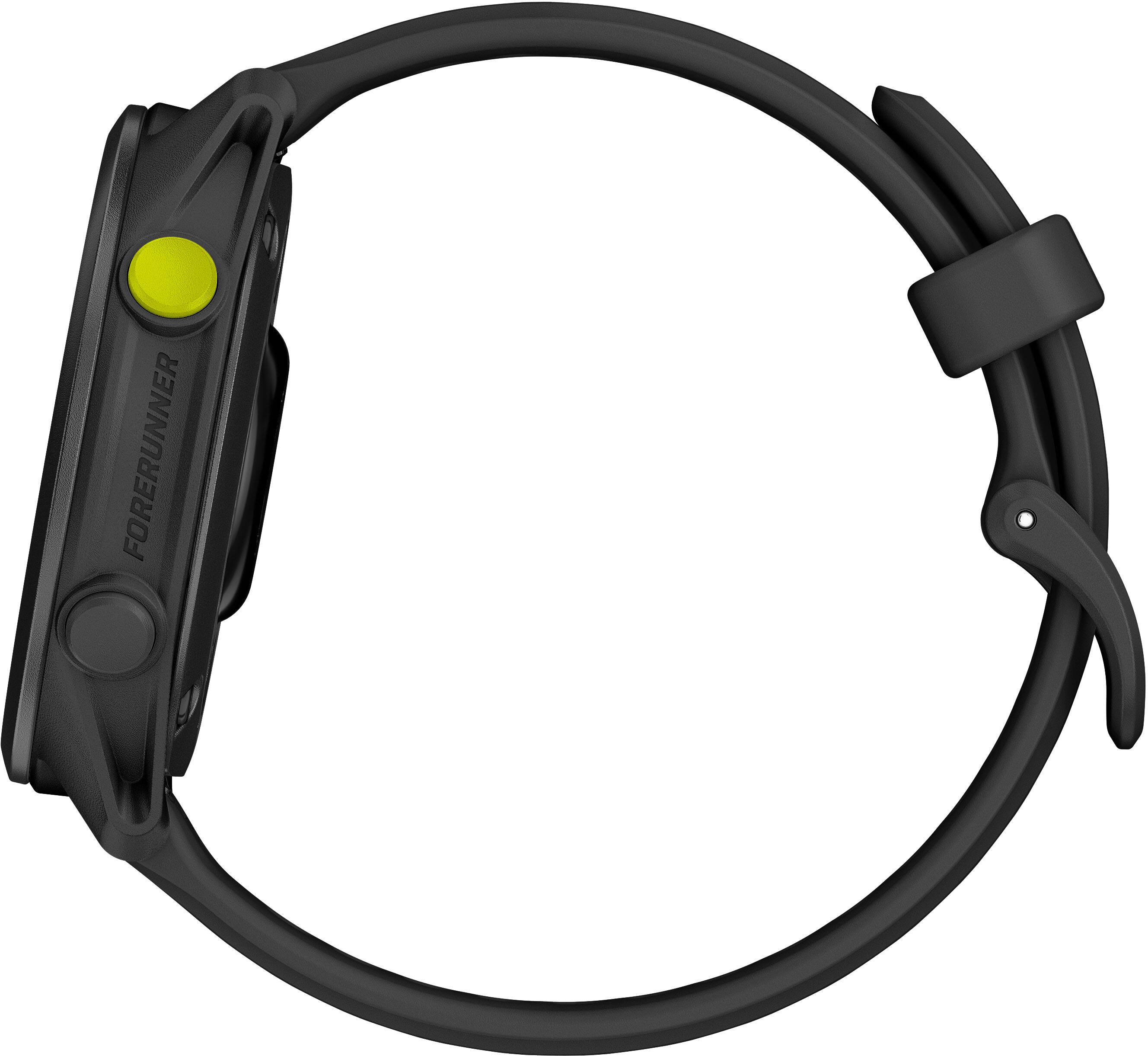 Alt View 7. Garmin - Forerunner 70 GPS Smartwatch 43 mm Fiber-Reinforced polymer - Black.