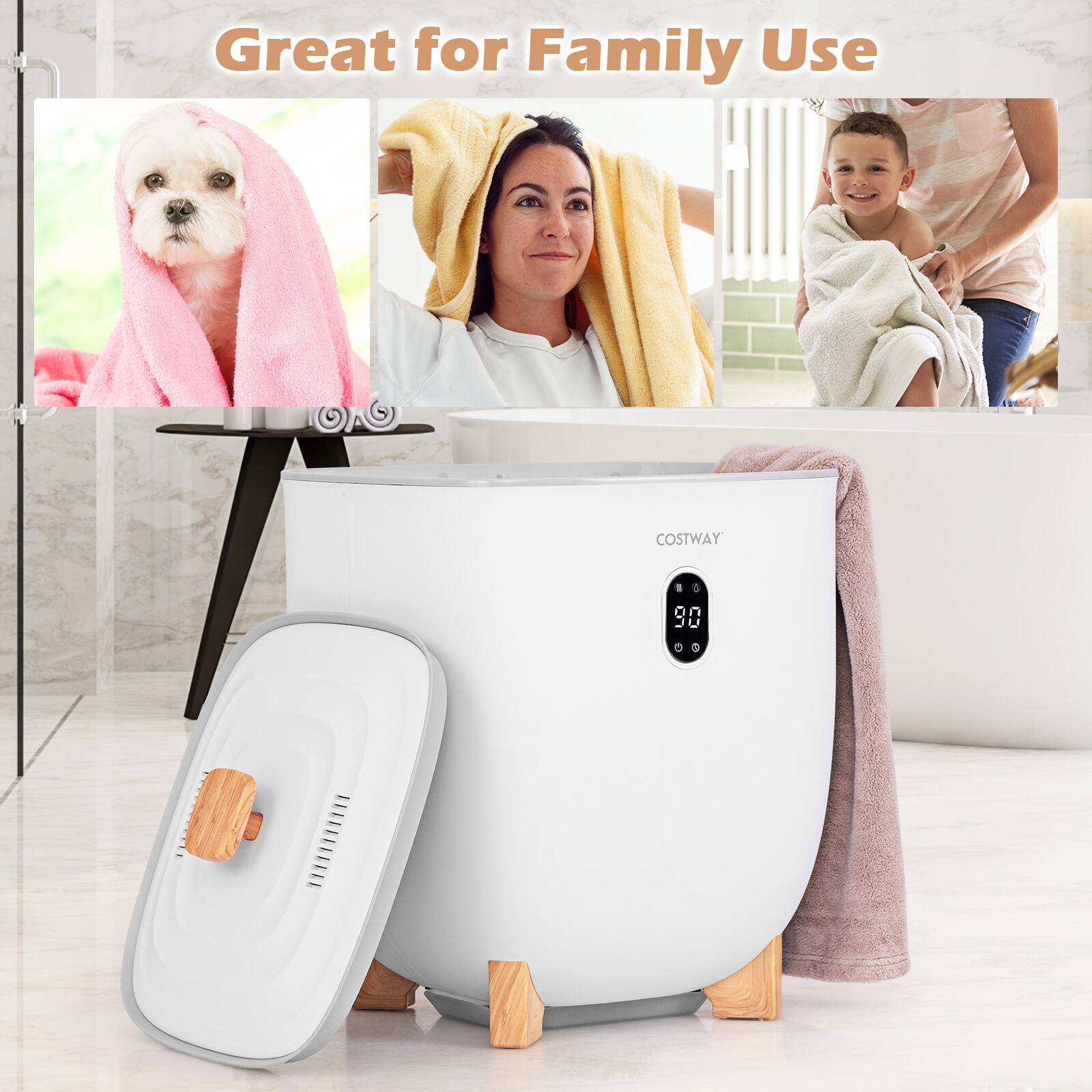 Great for Family Use  
COSTWAY