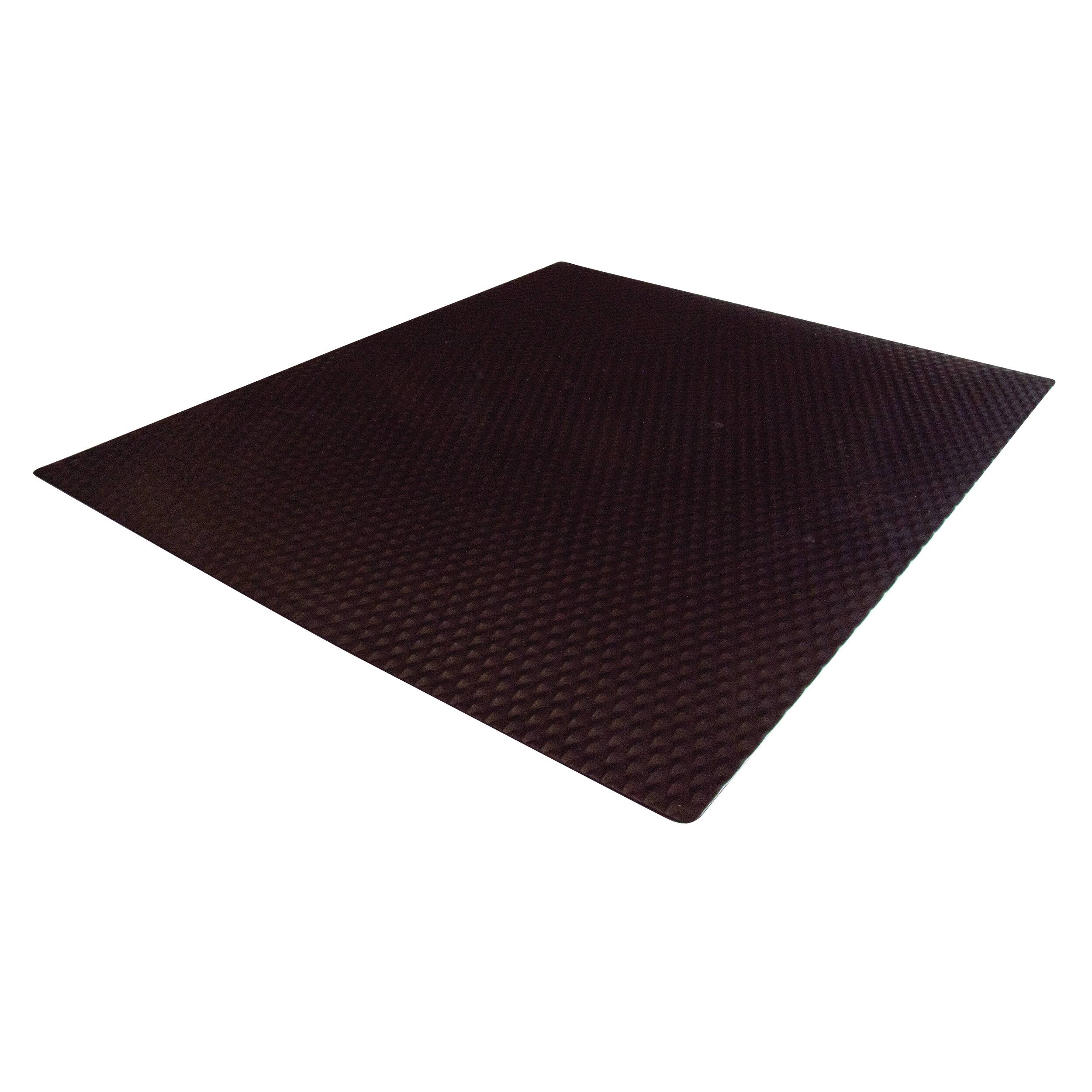 Alt View 2. Range Kleen - Set of 2 Black Matte Nonslip Counter Mats 14 x 17-Inches.