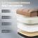 4.3" Thickened Springs Built-In Cushion
- Skin-Friendly and Breathable Mesh/PU Leather
- High-Density Foam
- Quiet Pocket Spring
- Sturdy Plank