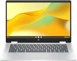 HP - Refurbished Excellent - Chromebook x360 14B-CD0135C 14" Touch i3-N305 8GB RAM 256GB SSD ChromeOS - Silver