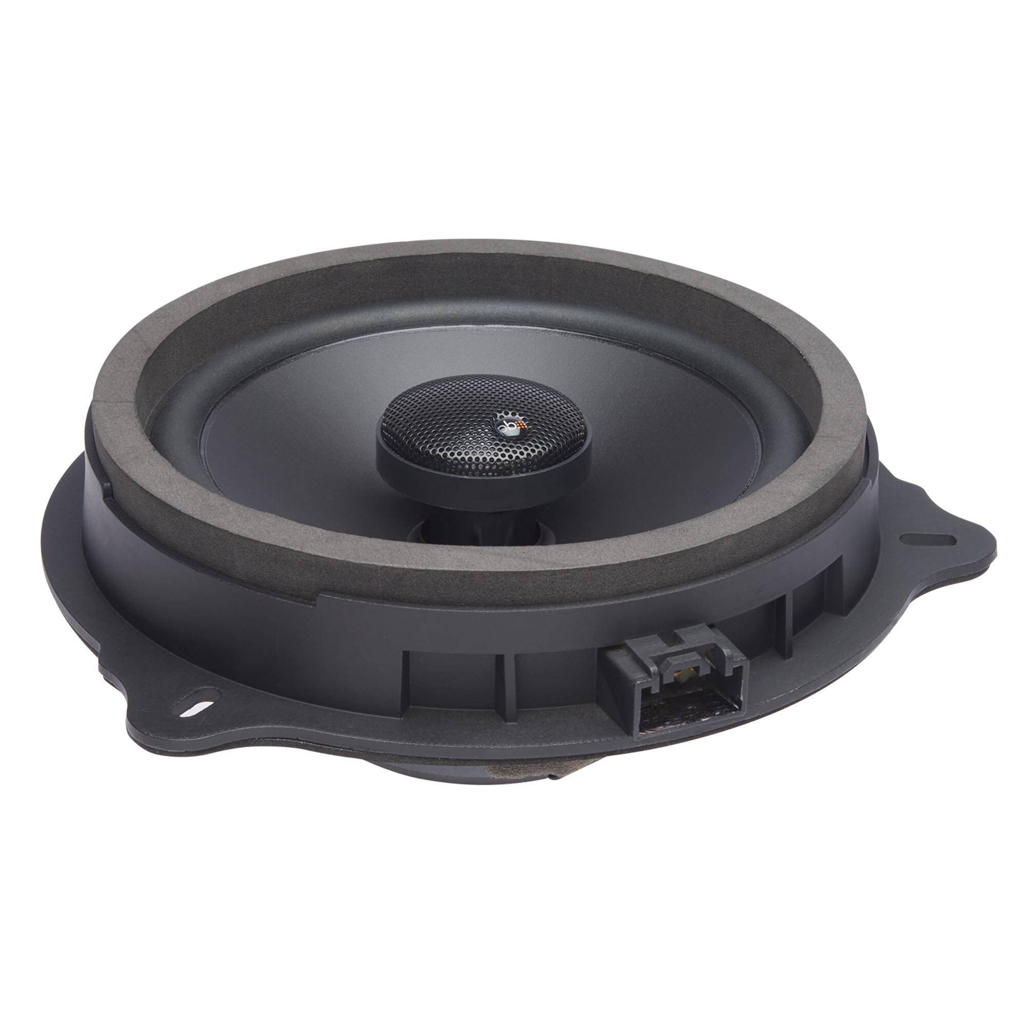 Alt View 1. Powerbass - PowerBass OE652-FD - 6.5" Ford OEM Replacement Coaxial Speakers  - Pair - Black/Gray.