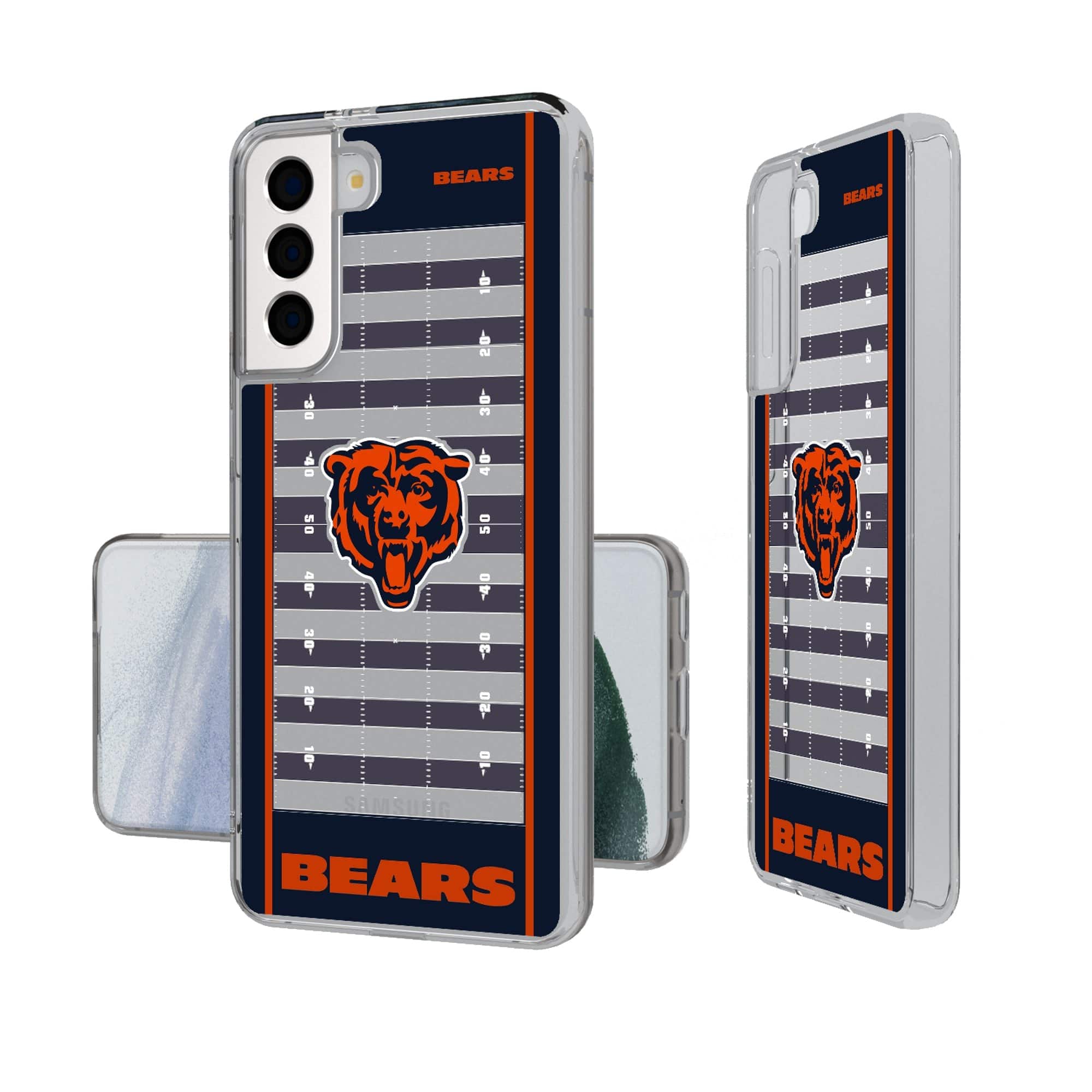 Keyscaper - NFL - Chicago Bears Galaxy Clear Field Design Case - S22 - Multicolor price history on PriceWatchPro