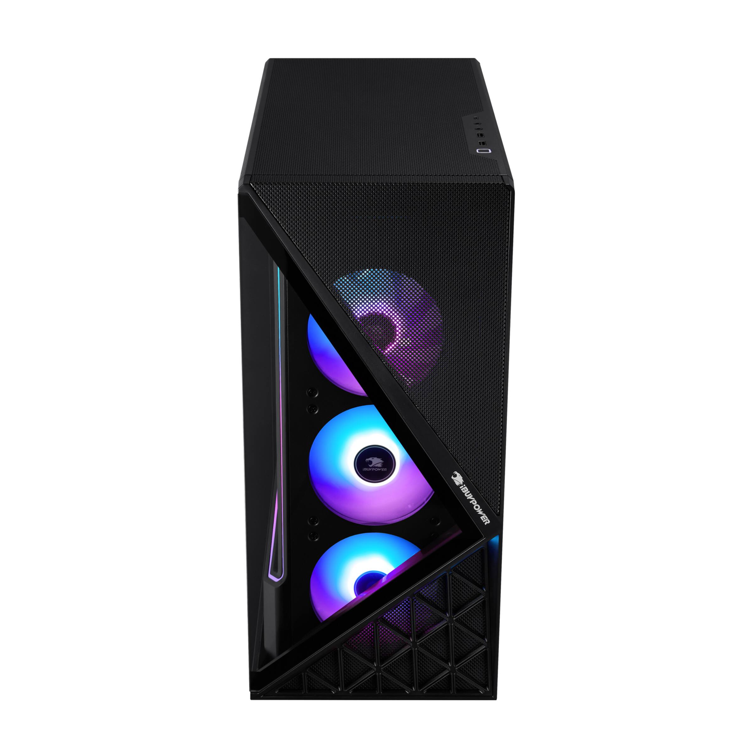 iBUYPOWER Slate Gaming Desktop PC Intel Core i7 14700F, NVIDIA