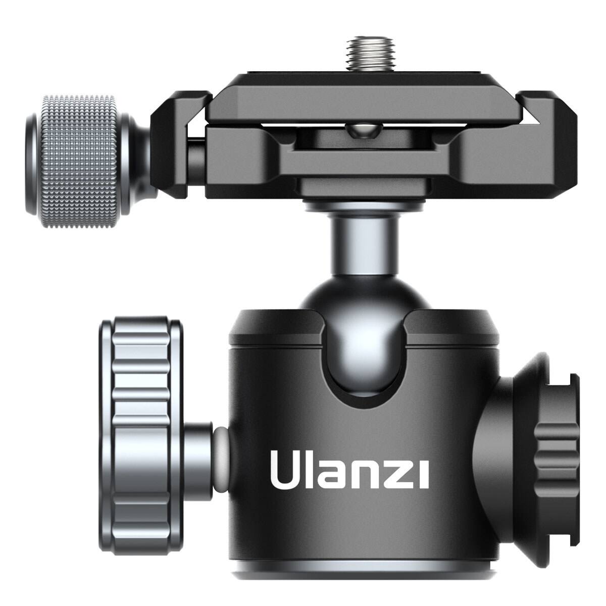 Ulanzi U 80L Ball Head with Cold Shoe Mount and Arca Type Quick Release ...
