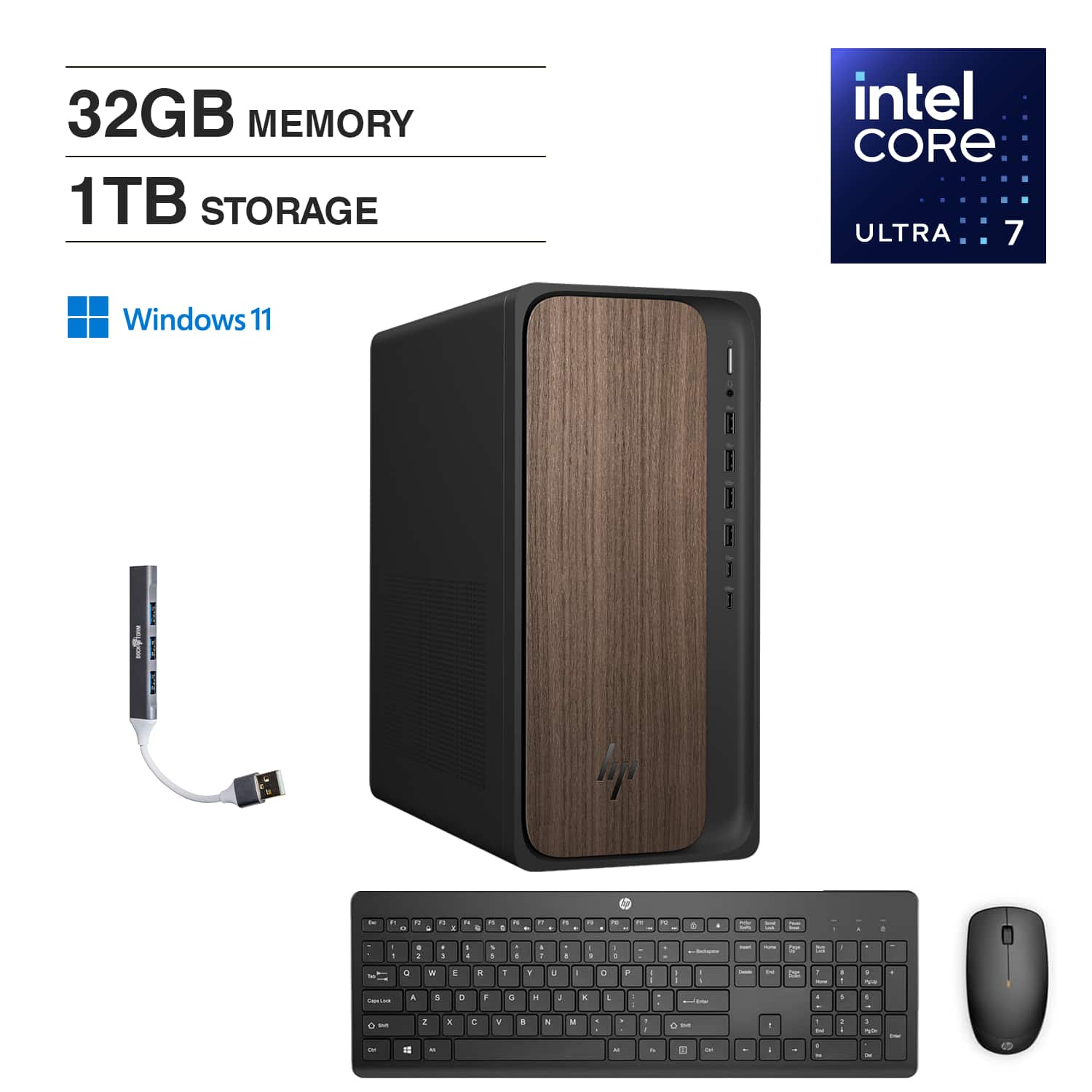 32GB MEMORY  
1TB STORAGE  
intel CORE ULTRA 7  
Windows 11