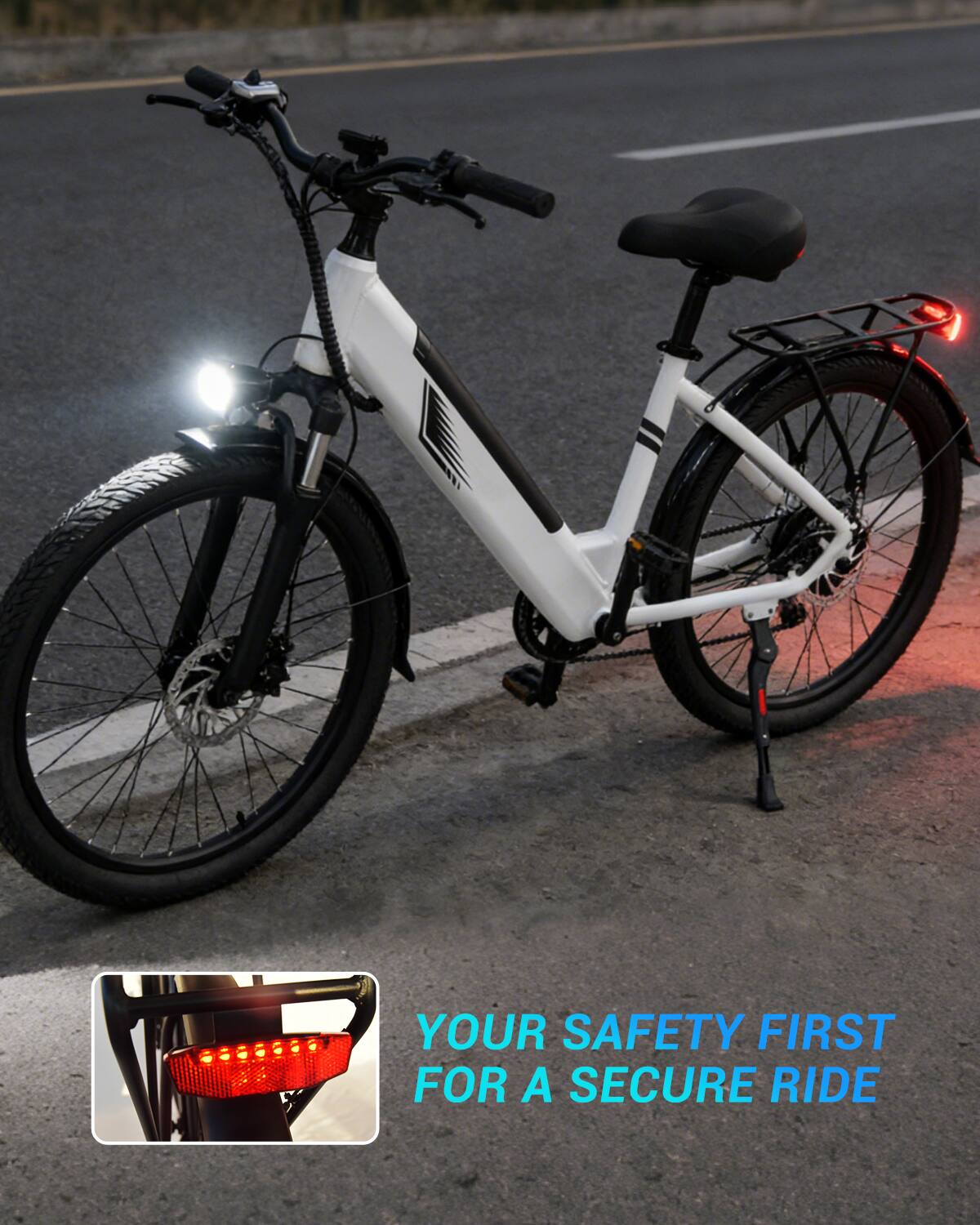 YOUR SAFETY FIRST FOR A SECURE RIDE