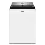 Maytag - 4.7 Cu. Ft. High Efficiency Top Load Washer with Pet Pro System - Open Box - Good - White
