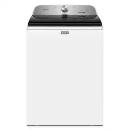 Maytag - 4.7 Cu. Ft. High Efficiency Top Load Washer with Pet Pro System - Open Box - Good - White