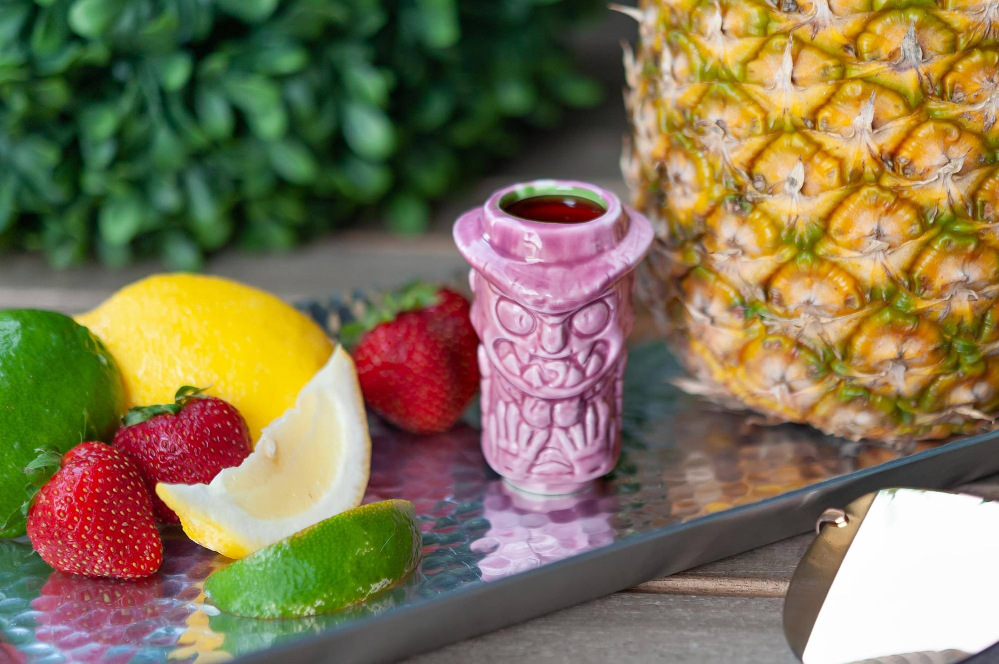 Alt View 3. ThinkGeek - Geeki Tikis Rick and Morty Scary Terry Mini Muglet | Holds 2 Ounces - Purple.