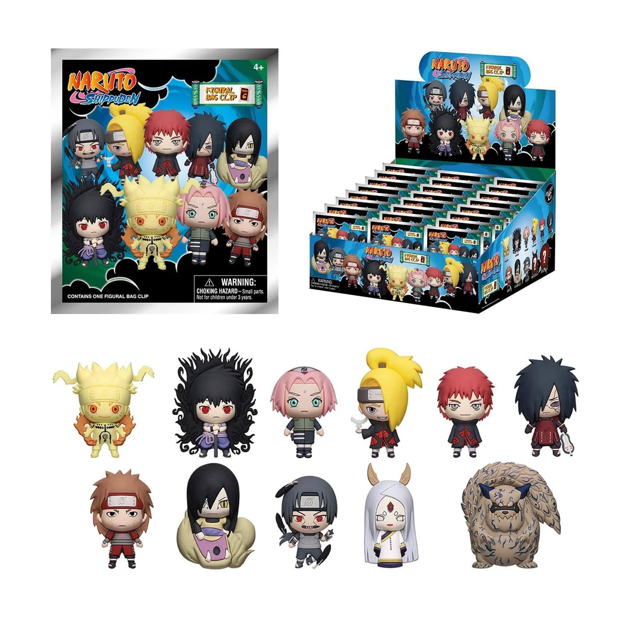 NARUTO SHIPPUDEN  
4+  
FIDGET SPINNERS  
WARNING: CHOKING HAZARD - Small parts. Not for children under 3 years.  
CONTAINS ONE FIGURAL BAG CLIP