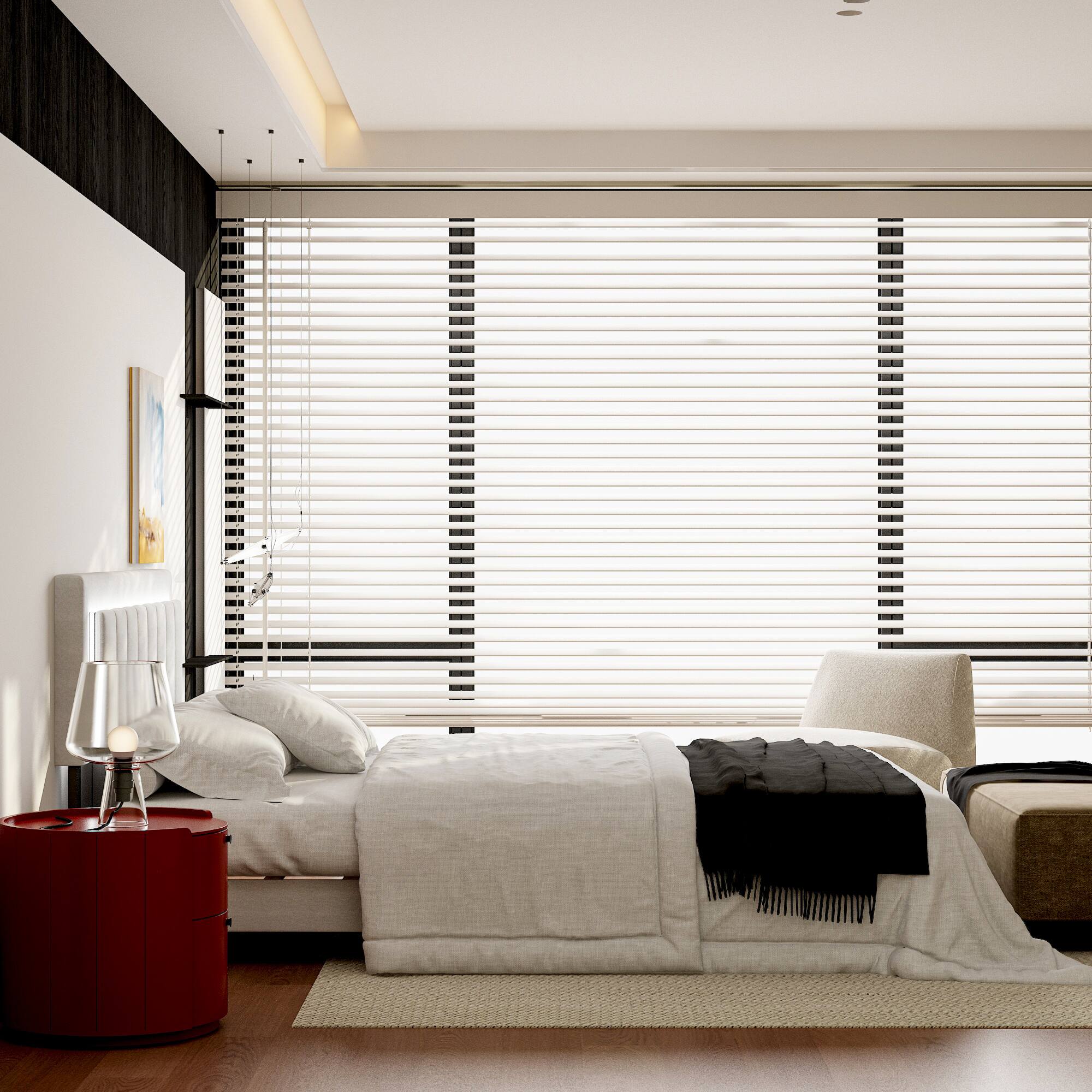 Alt View 10. Famapy - Famapy Upholstered Bed Frame with LED Headboard & Reinforced Slat Support - White.