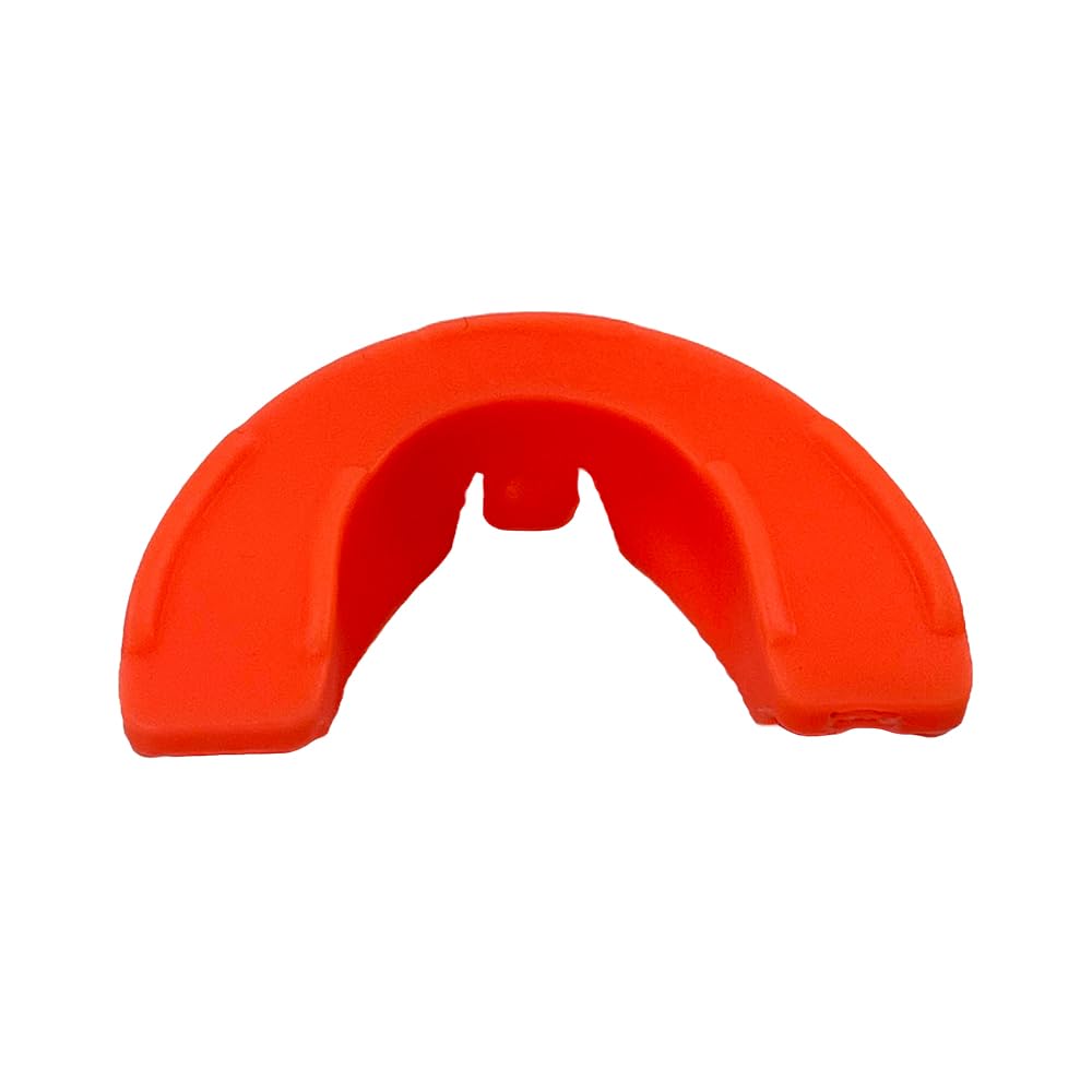 Alt View 3. Amber Sporting Goods - Amber Fight Gear Power Mouthpiece with Case, Adult, Orange - Orange.