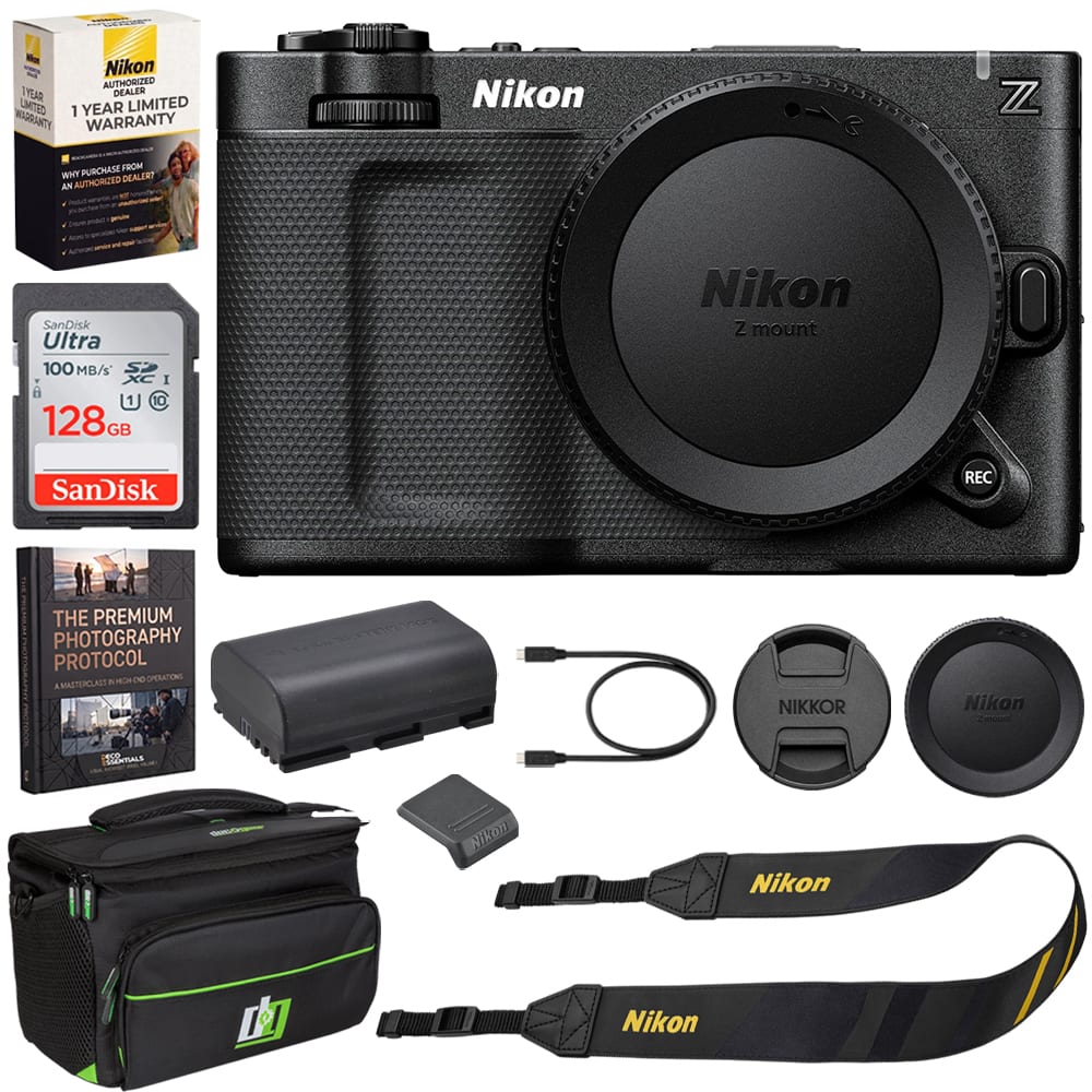 Bundle - Nikon - ZR Cinema Camera, 6K Full-Frame, RED (Body Only) + Deco Essentials eBook Package
