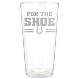 Great American Products - Indianapolis Colts Etched 16oz. Rally Cry Pint Glass - Multicolor